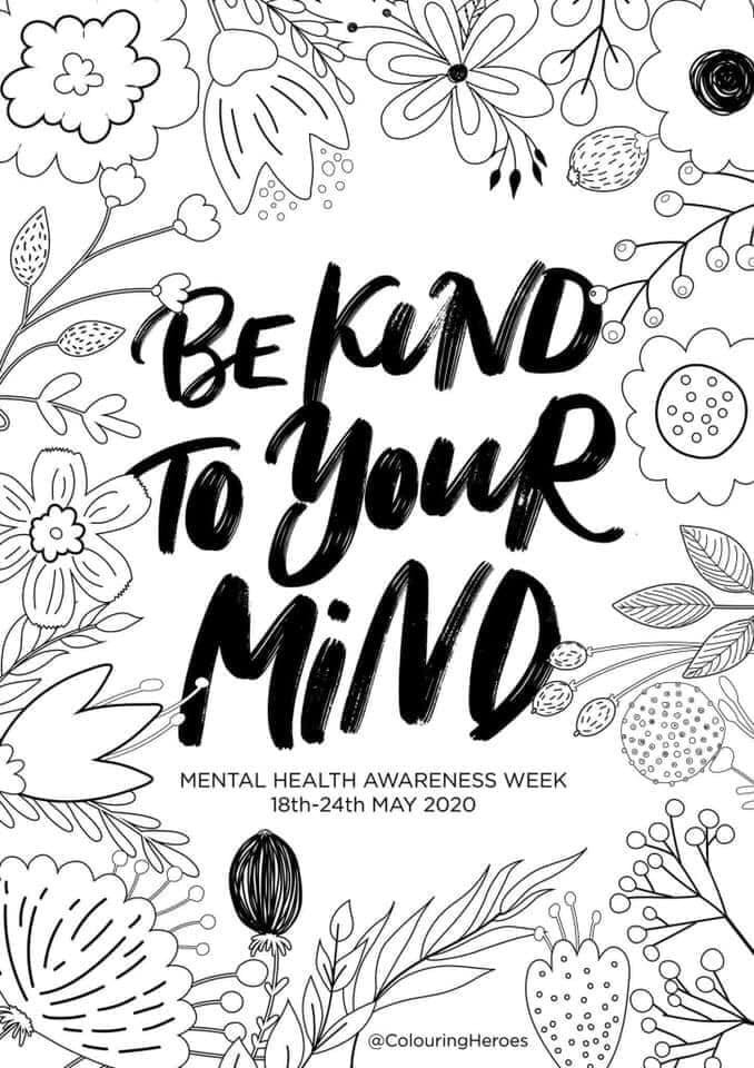 Childrens Mental Health Awareness Coloring Pages